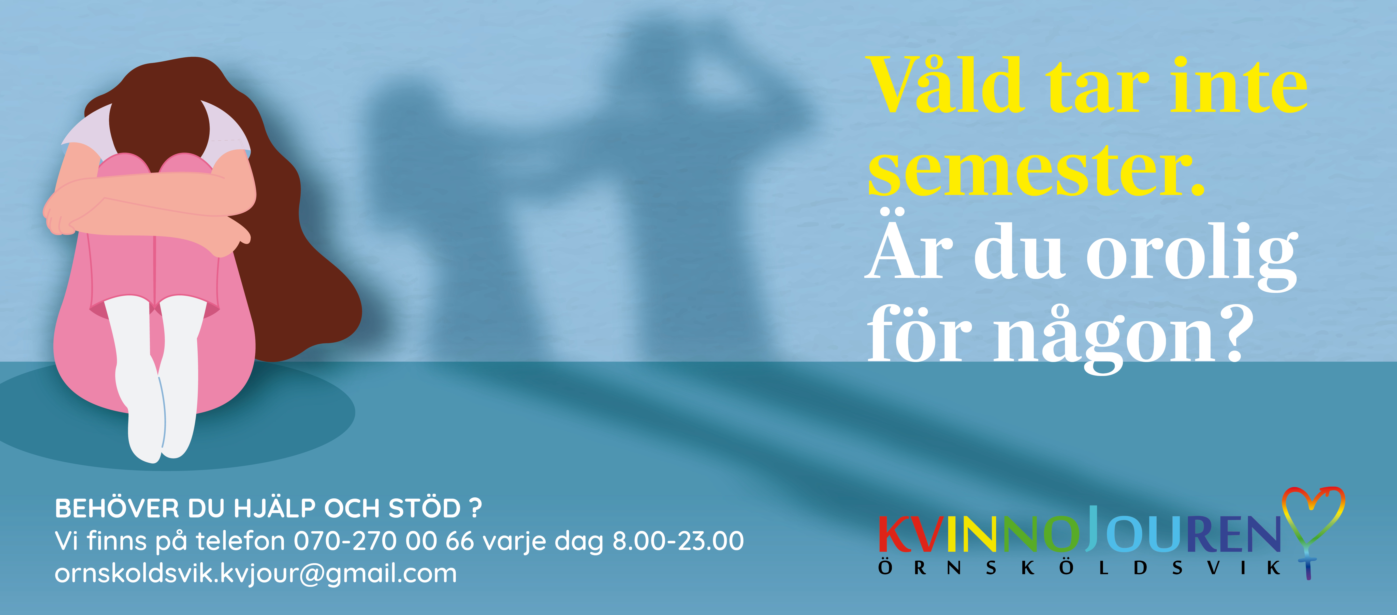Annons för Kvinnojouren